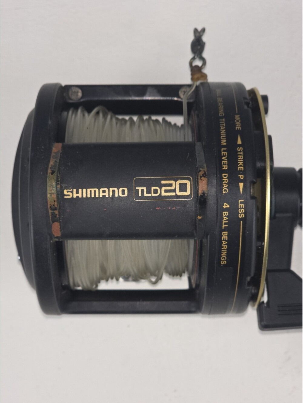SHIMANO TLD-20 Lever Drag Trolling Saltwater Conventional Graphite Titanium Reel